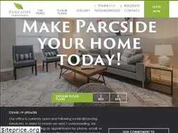Sites similar to parcsidetownhomes.com