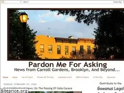 Sites similar to pardonmeforasking.blogspot.com