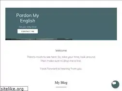 Sites similar to pardonmyenglish.com