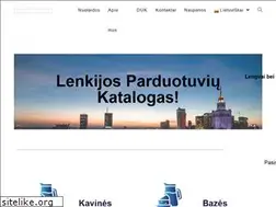 Sites similar to parduotuveslenkijoje.lt