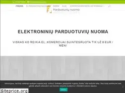 Sites similar to parduotuviunuoma.lt