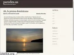 Sites similar to paredes.us