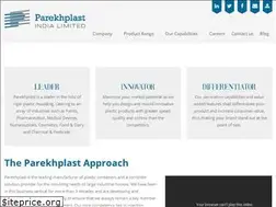 Sites similar to parekhplast.com