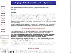 Sites similar to parentalalienation.org.uk