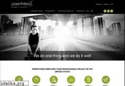 Sites similar to parenthese-paris.com