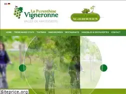 Sites similar to parenthese-vigneronne.com