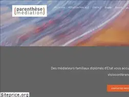 Sites similar to parenthesemediation.org