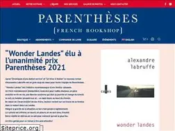 Sites similar to parentheses-hk.com