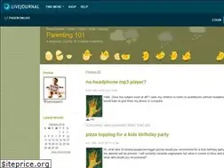 Sites similar to parenting101.livejournal.com