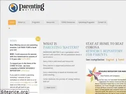 Sites similar to parentingmatters.in