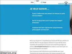 Sites similar to parentscyberavertis.ca