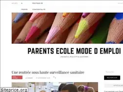 Sites similar to parentsecolemodedemploi.com