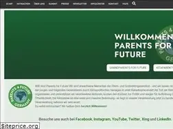 Sites similar to parentsforfuture.de
