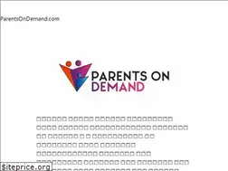 Sites similar to parentsondemand.com