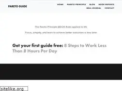 Sites similar to paretoguide.com