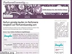 Sites similar to parfuemguenstig.com