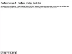 Sites similar to parfum-versand.net
