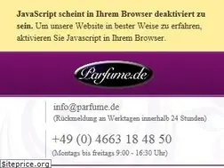 Sites similar to parfume.de