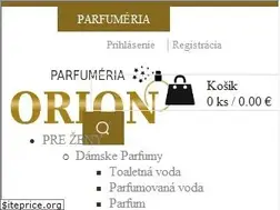 Sites similar to parfumeriaorion.sk