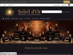 Sites similar to parfumeriedusoleildor.net