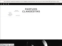 Sites similar to parfumsclandestins.com