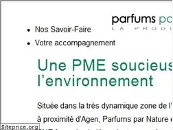 Sites similar to parfumsparnature.fr