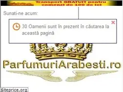Sites similar to parfumuriarabesti.ro