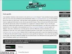 Sites similar to pari-coaching.fr