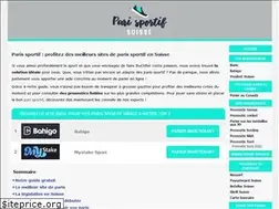 Sites similar to pari-sportif-suisse.ch