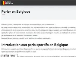 Sites similar to parier-belgique.com
