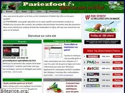 Sites similar to pariezfoot.fr