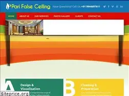 Sites similar to parifalseceiling.com