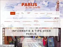 Sites similar to parijsalacarte.nl