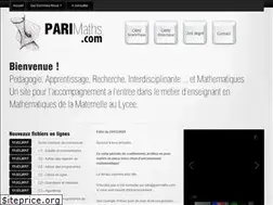 Sites similar to parimaths.com
