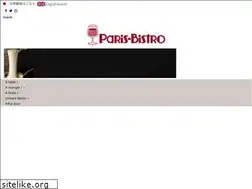 Sites similar to paris-bistro.com
