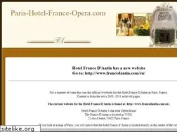 Sites similar to paris-hotel-france-opera.com
