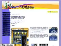 Sites similar to paris-mythique.fr