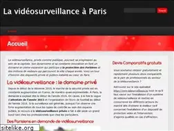 Sites similar to paris-sans-videosurveillance.fr