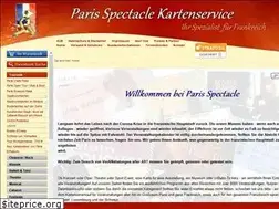 Sites similar to paris-spectacle.de
