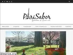 Sites similar to parisabor.com
