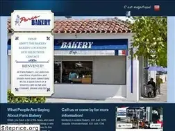 Sites similar to parisbakery.us