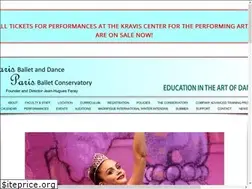 Sites similar to parisballetdance.com