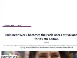 Sites similar to parisbeerfestival.fr