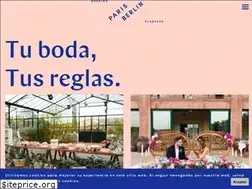 Sites similar to parisberlinbodas.com