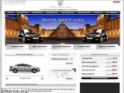 Sites similar to parisbestway.com