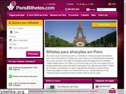Sites similar to parisbilhetes.com