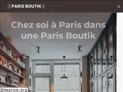 Sites similar to parisboutik.com