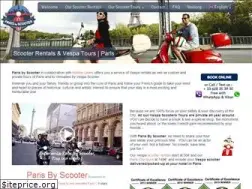 Sites similar to parisbyscooter.com