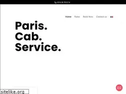 Sites similar to pariscab-service.com
