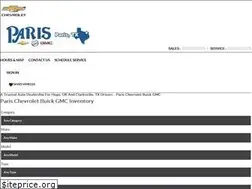 Sites similar to parischevroletbuickgmc.com